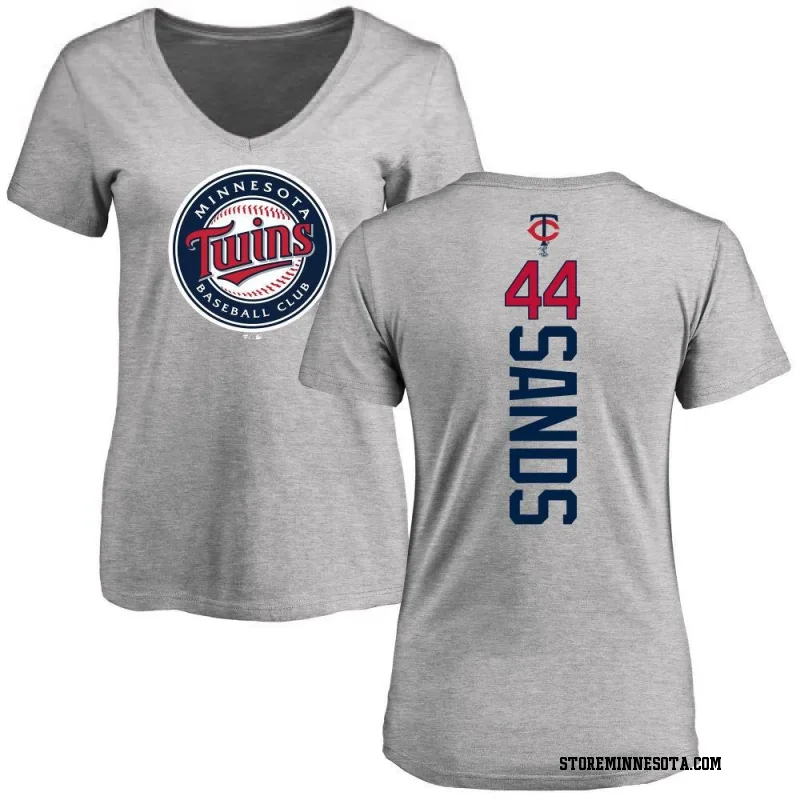 Ash Women's Cole Sands Minnesota Twins Backer Slim Fit T-Shirt